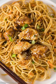 This Easy Thai Peanut Sauce Noodles with Chicken Recipe is a mouth-watering and easy-to-make Asian-inspired dish that combines tender chicken with smooth peanut sauce and flavorful spices. This recipe is a perfect combination of sweet, salty, and savory, and it’s sure to satisfy any craving for Thai cuisine. The creamy peanut butter sauce is the star of the show, providing a rich and satisfying flavor that perfectly complements the tender chicken and tender noodles. This peanut sauce noodles ...