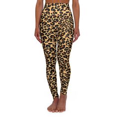 Unleash your fierce side with the Wild Kitty High-Waisted Leggings! These cheetah or leopard print leggings are designed for the bold and adventurous, seamlessly blending fashion and function. Made with an 83% polyester and 17% spandex blend, they offer a skinny fit that hugs your curves and moves with you, whether you're hitting the gym or running errands. The all-over animal print adds a wild pop to your athleisure wardrobe, making you stand out in any setting. With a double-layer waistband for extra support and a color-matched outside seam thread, these leggings are as stylish as they are comfortable. Just remember, they run small, so consider sizing up for the perfect fit! Features: - High-waisted for a flattering fit - Double-layer waistband for extra support - Cheetah or leopard prin Athleisure Wardrobe, Leopard Print Leggings, Legging Outfits, Womens Leggings, Print Leggings, All Over, Outfits With Leggings, High Waisted Leggings, Gym Outfit