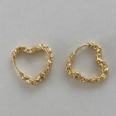 Needle Uneven Texture Surface Heart-shaped Quality Earrings Vintage Stud Earrings, Wedding Bride Jewelry, Heart Earring, Y2k Jewelry, Heart Hoop Earrings, Trendy Fashion Jewelry, Classic Earrings, Dope Jewelry, Jewelry Lookbook