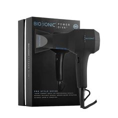 Bio Ionic Power Diva Pro Style Dryer 1800w Compact Dryer For Professional Results 14 Heat And Speed Settings For All Hair Types Natural Volcanic Mineral Infuses Micro Hydration Dial Temperature Control For Increased Speed Control Nozzle Infused With Volcanic Rock Minerals To Deliver Healthy Hydrated Hair Ergonomic Soft Touch Handle Brand New In Box Hair Dryer Brands, Blowdry Styles, Pro Hair, Best Hair Dryer, Hair Dryers, Hydrate Hair, Shoulder Length Hair Cuts, Straightening Brush, Curly Hair Care