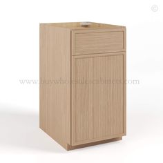 an image of a wooden cabinet on a white background