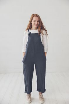 Casual Linen Bib Front Overalls, Linen Jumpsuits And Rompers With Pockets And Bib Front, Linen Jumpsuits And Rompers With Pockets For Work, Relaxed Fit Linen Overalls With Pockets, Linen Overall Jumpsuit With Pockets, Linen Overall Jumpsuits And Rompers With Pockets, Linen Overalls With Pockets, Overall Linen, Linen Accessories