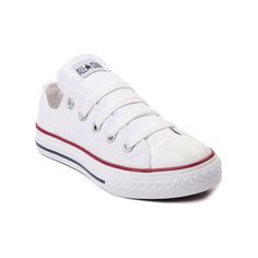 Classic Converse Lo Top Chucks for the younger courtsters. You can never be too old or young for the originals. The smaller styles still feature the famous durable canvas upper and rubber sole like only Converse can do it.     Manufacturer style 3J256 White Sole Cotton Canvas Shoes With Round Toe, Cotton Canvas Shoes With Round Toe And White Sole, Sports Cotton Canvas Shoes With Round Toe, Cotton Canvas Sports Shoes With Round Toe, Cotton Canvas Shoes For Sports With Round Toe, Cotton Canvas Shoes With Round Toe For Sports, Cotton Canvas Shoes With Rubber Toe Cap, Cotton Round Toe Canvas Shoes For Sports, Converse Canvas Shoes With Rubber Sole For Sports