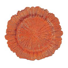 PRICES MAY VARY. IMPRESS YOUR GUESTS – Featuring a reef design, these round charger plates will enhance the appearance of your reception tables. This set also makes a great gift. HIGH QUALITY – Made of pure polypropylene that will never wear-out or get discolored. Great to use with fine china and to protect the linens from the plates and bowls. They are easy to clean, just wash with hot water. PARTY PERFECT – These reef charger plates are perfect for your bridal showers, beach side celebrations Orange Charger Plates, Orange Charger, Charger Plates Wedding, Orange Plates, Gold Chargers, Beautiful Cake Stands, Acrylic Plastic, Charger Plates, Reception Table