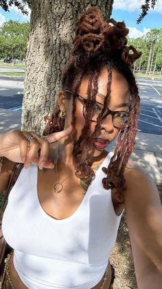 🤓🤓 Locs Colors, Interlocking Locs, Loc Nation, Big Box Braids, Dreads Styles