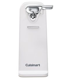 the cuisinart ice cream dispenser is white