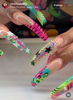 Hustlers Ambition, Xxxl Nails, Nail Planner, Diamond Nail Art, Curved Nails, Sassy Nails, Fancy Nails Designs, Drip Nails, Trendy Nail Art Designs