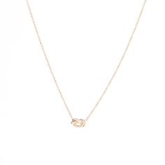 Delicate Link Chain Necklace For Anniversary, Link Delicate Chain Necklace For Anniversary, Minimalist Chain Necklaces For Anniversary, Minimalist Infinity Necklace With Delicate Chain, Minimalist Yellow Gold Wire Wrapped Necklace, Dainty Infinity Necklace With Delicate Chain, Everyday Delicate Infinity Chain Necklace, Wedding Necklace With Delicate Chain And Link Shape, Wedding Necklace With Delicate Link Chain