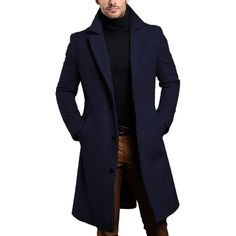 Upgrade your fall wardrobe with our Perfect Fall Coat! Made of high-quality polyester, this coat will keep you warm and stylish during the cooler months. Benefits: Comfort & Warm Gender: Men Season: Autumn/winter season Material: Polyester 100% Please check the size chart carefully before placing the order FOR MORE INFORMATION PLEASE CONTACT: antonioclothingstore@gmail.com FREE SHIPPING WORLDWIDE ON ALL ORDERS 14 DAYS RETURN AND FULL REFUND