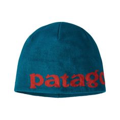 Patagonia Beanie Hat – Elkmont Trading Company Patagonia Beanie, Patagonia Trucker Hat, Account Aesthetic, Clothing Coquette, Patagonia Hat, Cool Beanies, Patagonia Logo, Dr Closet, Alpine Style