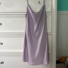 Urban Outfitters Lavender Slip Dress. New With Tags Size Xs Purple Slip Dress For Spring, Spring Purple Mini Dress From Urban Outfitters, Urban Outfitters Purple Mini Dress For Spring, Fitted Purple Dress From Urban Outfitters, Casual Lavender Mini Dress For Party, Fitted Purple Dresses By Urban Outfitters, Purple Sleeveless Mini Dress By Urban Outfitters, Urban Outfitters Purple Sleeveless Mini Dress, Urban Outfitters Purple Mini Dress For Summer