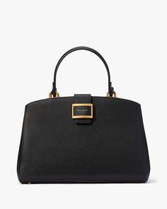 Katy Satchel | Kate Spade New York Kate Spade Disney, Kate Spade Satchel, Bags Kate Spade, Black Satchel, Black Leather Satchel, Shoulder Purse, Kate Spade Bag, Blue Bags, Leather Satchel