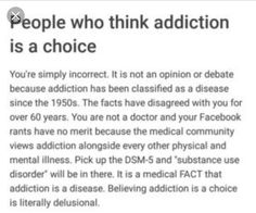 an ad with the words people who think about it is a choice