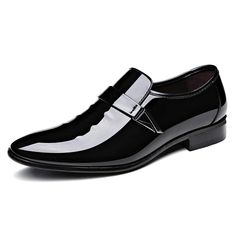 PRICES MAY VARY. Modern men's slip-on tuxedo wedding shoes The shoes upper with no "fashion" word now,Heel measures approximately 1" Lightweight and flexible rubber outsole run a little large ,please order one size down Great for casual and formal or semi-formal occasions Shiny uppers,fashion and elegant, being focus at the wedding or cocktail party Men's Pointed-toe Tuxedo Dress Shoes Casual Slip-on Loafer
 These can be worn at weddings, proms, or any black-tie occasion to match your tux and ma Black Suit Men, Fashion Words, Groom Shoes, Suede Chelsea Boots, Black Dress Shoes, Tuxedo Dress, Tuxedo Wedding, Casual Loafers, Shoes Casual