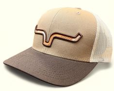 Trucker 5 panel construction Mesh back Snap back closure Eyelet vents Flat bill High profile One size fits most Adjustable Baseball Cap With Ventilation, Brown Sports Hat With Curved Bill, Brown Sports Trucker Hat With Curved Bill, Brown Trucker Hat With Curved Bill For Sports, Brown Trucker Hat With Curved Brim For Sports, Brown Snapback Hat For Sports With Curved Bill, Adjustable Brown Trucker Hat For Sports, Adjustable Brown Six-panel Trucker Hat, Adjustable Brown Trucker Hat With Curved Visor