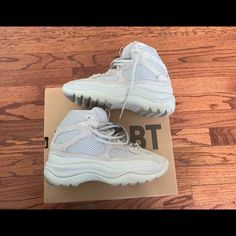 Yeezy Boots, Salt Color... Size 7 Men, Fits Like A Size 6 Men Yeezy Desert Boots, Yeezy Boots, Shoes Yeezy, Mens Yeezy, Yeezy Shoes, Desert Boots, Men Fits, Men's Shoes, Shoe Boots