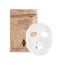 Charlotte Tilbury Instant Magic Dry Sheet Mask | POPSUGAR Beauty Best Sheet Masks, Face Sheet Mask, Glitter Eyeliner, Amal Clooney, Mascara Facial, Les Rides, Diy Mask, Bright Eyes, Sheet Mask