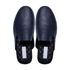 Blue leather house slippers for men made of durable and elastic leather will serve you for a long time while maintaining their fit and comfort. Slippers are easy to put on and keep your feet warm while looking stylish. Slippers are comfortable and practical, they are convenient to take with you on any trip. Made from 100% genuine leather Brand: Saint Shalih Upper material - cowhide leather Lining material - goat leather Inner sole material - goat leather Outsole material - suede/rubber. Size/Insole length, mm: 9US/    274mm/ 10.79in; 9.5US/ 280mm/ 11.02in; 10US/  280mm/ 11.02in; 10.5US/ 286mm/ 11.26in; 11US/    292mm/ 11.50in; 11.5US/ 298mm/ 11.73in; 12US/    304mm/ 11.97in. Width - Wide If you have any questions, please do not hesitate to ask. Comfortable Leather Platform Slippers With Cushioned Footbed, Slip-on Slippers With Removable Insole, Blue Leather Clogs With Leather Footbed, Modern Slip-on Slippers With Rubber Sole, Comfortable Leather Slides With Rubber Sole, Black Leather Slippers With Leather Lining, Leather Flat Platform Slippers, Leather Slippers With Closed Toe And Leather Lining, Leather Platform Slippers With Rubber Sole And Round Toe