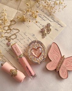 Koleksi Makeup, Rose Gold Aesthetic, Fancy Makeup, Pastel Pink Aesthetic, Pink Vibes, Pink Girly Things, Princess Aesthetic, Pink Themes