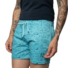 Androgynous Fox Shorts Casual Cotton Swim Trunks With Elastic Waistband, Stretch Cotton Swim Trunks With Elastic Waistband, Casual Swim Trunks With Adjustable Waist, Casual Swim Trunks With Side Pockets And Relaxed Fit, Comfortable Fitted Shorts With Elastic Waistband, Casual Stretch Swim Trunks With Drawstring, Casual Cotton Swim Trunks With Side Pockets, Casual Swim Trunks With Comfort Waistband, Casual Bottoms With Adjustable Comfort Waistband