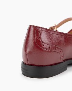 Details Women Size: US 5-8.5 Heel Height: 2 cm / 0.79" Color: Red Wine, Black Toe: Round Toe Material Lining Material: Leather Outsole Material: Rubber Upper Material: Leather Insole Material: Leather Burgundy Loafers With Rubber Sole And Round Toe, Elegant Burgundy Flats With Round Toe, Elegant Burgundy Round Toe Flats, Classic Red Sole Slip-on Flats, Classic Slip-on Flats With Red Sole, Elegant Red Flats With Rubber Sole, Burgundy Formal Loafers With Flat Heel, Classic Red Flats For Work, Classic Red Flats With Round Toe