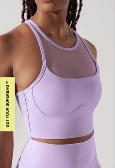 Aesthetic Gym Outfits, Cute Workout Sets, Mesh Activewear, Digital Lavender, Exercise Clothes, Sportswear Outfits, Sport Nutrition, Pole Wear