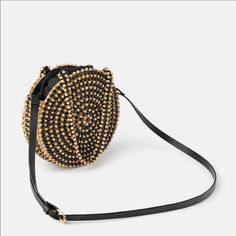 Brand New In Bag. Chic Beaded Crossbody Shoulder Bag, Zara Summer Party Bags, Zara Bags For Summer Parties, Zara Party Bags For Summer, Chic Beaded Beach Bags, Zara Summer Evening Bags, Chic Beaded Shoulder Bag For Vacation, Zara Evening Bags For Summer, Chic Beaded Shoulder Bag For The Beach