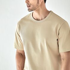 Men’s Retro Cotton Round Neck Solid Color Basic T-Shirt  Material: 100%Cotton  Style: Basic T-Shirt, Basic Tee Size: M, L, XL, 2XL, 3XL Color: Camel  Occasion: Outdoor, Daily,  Vacation Beige Relaxed Fit Plain T-shirt, Basic Khaki Short Sleeve Tops, Beige Short Sleeve Plain Tops, Beige Short Sleeve T-shirt, Beige Relaxed Fit Plain Top, Khaki Relaxed Fit Crew Neck Top, Beige Plain Short Sleeve T-shirt, Beige Plain T-shirt With Relaxed Fit, Beige Short Sleeve Plain T-shirt