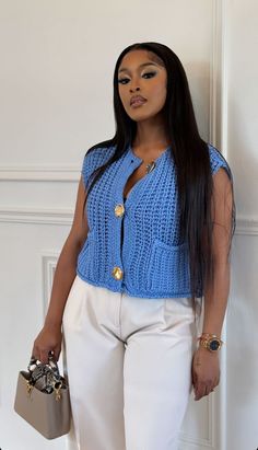 Stylish Modest Outfits, Chic Outfit Summer, Outfit Ete, Casual Chic Outfit Summer, Two Piece Outfits Skirt, Casual Pieces, Chic Work Outfit, Summer Outfits 2024, Casual Chic Summer