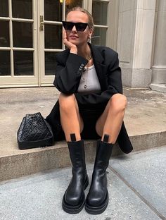 Marie Von Behrens, Outfit Look, Effortless Chic, Street Style Outfit, Casual Elegance, Winter Looks, Boots Outfit, New Yorker, Date Night Outfit