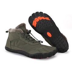 PRICES MAY VARY. 【Breathable Warm Lining】These barefoot snow boots are lined with high quality short plush, which is delicate and does not shed, and keeps you warm in winter. 【Natural Foot Shape】Wide toe box shoes provide enough space for the toes to move naturally, and minimalist zero drop sole barefoot shoes reduce pressure on the heel, which is good for foot health. 【waterproof Upper】The baresteps shoes are made of high quality waterproof fabric, snow/water is not easy to seep into the hike f Boots Patterns, Mens Walking Shoes, Two Piece Jumpsuit, Mens Winter Boots, Mens Winter, Mens Snow Boots, Barefoot Shoes, Khaki Color, Winter Shoes