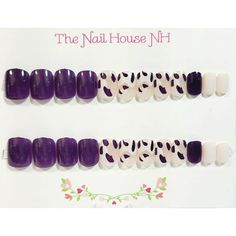 This 24-piece complete press on nail set includes everything you need to create salon quality nail results in a fraction of the time and cost! Our artificial nails are easy to apply with a 1-step application, even on the go. And because there are lots of sizes to choose from, this set is versatile for many different nail types and sizes. Our press on nail kits makes a great, unique gift  for everyone on your list. Perfect for proms, weddings, office events, parties, special occasions or anytime Nail Kits, Nail Types, Purple Cow, Holiday Snowflakes, Nail Type, Coffin Press On Nails, Deep Purple Color, Glitter Ombre, Accent Nails