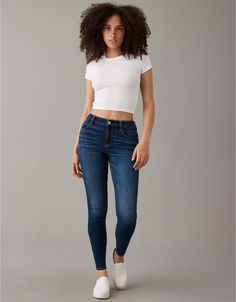 Dark Waves, American Eagle Jeggings, Curve Jeans, Jean Jeggings, Curvy Jeans, American Eagle Outfitters Jeans, Jeggings, Next Level, Low Rise