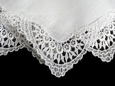 New old stock, unused vintage wedding hanky with appliqued lace borders and all four corners. Measuring 11 inches with a white cotton center. Lace Wedding Handkerchiefs With Lace Trim, Lace Handkerchiefs With Lace Trim For Wedding, Classic White Lace Handkerchiefs, Classic White Lace Handkerchief, Classic White Lace Work Handkerchiefs, White Victorian Handkerchiefs With Lace Trim, Victorian White Handkerchiefs With Lace Trim, White Victorian Handkerchief With Lace Trim, Vintage Lace Trim Handkerchiefs For Wedding