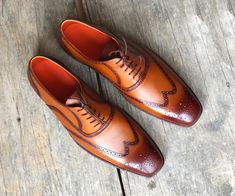 Brown Brogues, Leather Lace Up Shoes, Cap Toe Shoes, Brogues Men, Slipon Shoes, Handmade Leather Shoes, Elegant Man, Brogue Shoes, Leather Dress Shoes