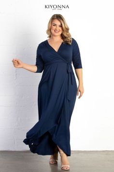 Dreams do come true. Look amazing in the Kiyonn'aplus size Meadow Dream Maxi Dress. The perfect casual but dressy dress for brunch and vacation. #Kiyonna #Kiyonnaclothing #Plussizestyle #Plussizefashion #Plussizedress #Julystyle Dressy Dresses, Floral Print Maxi, Trendy Plus Size Clothing, Current Fashion Trends, Maxi Wrap Dress, Trendy Plus Size