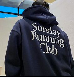 Sunday Running Club Hoodies | Wellness Health Club Runner Sweatshirt | Sporty and Rich Tennis Club Athleisure Tennis Varsity 90s Vibes Unisex Sporty Hooded Sweater Gift for Runner  ☆ SUNDAY RUNNING CLUB ☆  DTG Printed BACK PRINT ONLY Available colors-   Dark Green | Navy | Black | White | Ash Grey | Dark Chocolate ♡ Sunday Running Club! Minimalist back design on a sturdy yet lightweight Gildan hoodies to keep you warm in the colder days. Super versatile sporty chic hooded sweatshirt that's easy Workouts Quotes, Gymnastics Sweatshirts, Wallpaper Fitness, 17 Wallpaper, Aesthetic Positive, Fitness Wallpaper, Aesthetic Fitness, Growth Motivation, Fitness Aesthetic