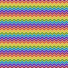 an abstract rainbow colored chevroned pattern