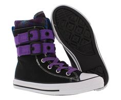 Product Description: Converse Chuck Taylor Glendale X Hi Casual Gender : Boys Shoes Condition : New with box Color : Black/Purple Brand : Converse Sizes are available in the dropdown or title of the listing. Shipping :      We ship Worldwide! Payment :      We accept payment by PayPal and credit card. Returns and Exchanges: We offer a 30 day return policy. We are available to answer any questions you may have Monday-Friday. Please click the "ask seller a question" link at the bottom of this page. Dont forget to visit our ebay store for more great deals! Emo Shoes, Scene Shoes, Scene Outfits, Heart Shoes, Wardrobe Accessories, Box Color, Converse Chuck, Converse High Top Sneaker, Converse Chuck Taylor High Top Sneaker