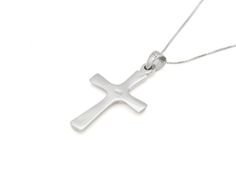 Minimalist Cross Necklace made of Solid 925 Sterling Silver ☞ made to last. Matching Ring & Matching Earrings ☞ please ask me Details:• Silver Cross Pendant• Dimensions: Pendant Height 40mm, Width 21mm• Free Complimentary Chain• Solid 925 Sterling Silver SKU TE-110 Adjustable Sterling Silver Cross Pendant Jewelry, Adjustable Sterling Silver Cross Pendant, Minimalist Hypoallergenic Cross Jewelry, Hypoallergenic Cross Jewelry For Everyday, Minimalist Handmade Cross Jewelry, Everyday Hypoallergenic Cross Jewelry, Handmade Cross Jewelry For Everyday, Classic Cross Jewelry For Everyday, Simple Everyday Cross Jewelry