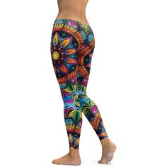 Nice 'n Colorful
Our Mandala Collection has been designed with the yogi in mind. In a rainbow of color the geometric configuration of the mandala evolves.
Unique and fun these leggings are 100% handmade, squat proof, super soft and comfy.

A rainbow of blue, red, yellow, orange, purple and green, the Gearbunch Colorful Mandala Leggings are perfect for yoga, the gym or as your everyday everywhere pant.
Be Happy, Be Bright, Be You with Gearbunch Multicolor Stretch Yoga Pants, Multicolor Stretch Bottoms For Yoga, Multicolor Casual Yoga Pants For Pilates, Casual Multicolor Yoga Pants For Pilates, Casual Multicolor Leggings For Pilates, Multicolor Stretch Yoga Pants For Pilates, Casual Multicolor Yoga Pants, Bohemian Multicolor Yoga Bottoms, Fitted Multicolor Yoga Pants