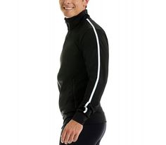 I.S.PRO USA by Insta Slim our original proven compression activewear—Long sleeve Zip-Up Jacket. A sporty and stylish jacket to finish off any outfit. For going to the gym or out on a brisk day. Extreme comfort for all-day wear. Benefits: • 4-Way Stretch fabrication allows greater natural mobility and maintains shape • Smooth soft fabric provides extreme comfort • Full Length front zip • Zippered side pockets to secure small items • Contrasting stripe at the shoulder down the sleeve for a classic Technical Long Sleeve Track Jacket For Training, Moisture-wicking Long Sleeve Track Jacket For Jogging, Long Sleeve Moisture-wicking Outerwear For Training, Moisture-wicking Long Sleeve Training Outerwear, Functional Long Sleeve Track Jacket For Jogging, Technical Long Sleeve Track Jacket For Running, Sportswear Long Sleeve Outerwear For Jogging, Winter Fitted Track Jacket For Jogging, Long Sleeve Sportswear For Jogging