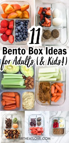 11 bento box ideas for adults and kids that are easy to make, delicious and fun