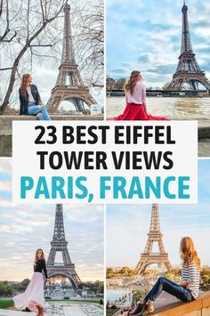 the best eiffel tower views in paris, france