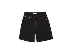 Abercrombie &amp, Fitch Classic 7 Inch Dad Short - Women's Clothing : Black : Look fashionable styling yourself in the Abercrombie Fitch Classic 7 Inch Dad Short. Classic five-pocket construction. Belt loop waist with a buttoned front and a zip-fly closure. Intended to hit at the thighs. 99% cotton, 1% elastane. Machine wash, tumble dry. Imported. Dad Shorts, Black Look, Shorts Outfits Women, Clothing Black, Abercrombie And Fitch, Abercrombie & Fitch, Abercrombie Fitch, Women's Clothing, Womens Shorts