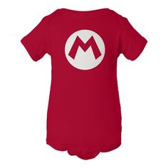 Super Mario Brothers Party  Infant Baby Onesie  Short Sleeve Fitted Cartoon Print Onesie For Playwear, Fitted Cartoon Print Bodysuit For Playtime, Fitted Short Sleeve Cotton Bodysuit With Cartoon Print, Fitted Character Print Onesie For Playwear, Fitted Onesie With Character Print For Playwear, Fitted Short Sleeve Bodysuit With Cartoon Print, Unisex Short Sleeve Bodysuit For Playwear, Pre-shrunk Short Sleeve Onesie For Playtime, Fitted Short Sleeve Onesie For Playwear