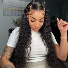 CLEARANCE Deep Curly Full Lace Wigs Lace Front Wigs  Brazilian Human Hair Wigs Lace Wigs Styles, Curly Full Lace Wig, Long Hair Waves, Frontal Wig Hairstyles, Loose Deep Wave, Long Human Hair Wigs, Real Hair Wigs, Long Hair Wigs, Deep Wave Hairstyles