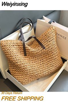 Shipping: Worldwide Express Shipping AvailableDelivery time: 🚚7-15Days Fast ShippingReturns: Fast refund,💯100% Money Back Guarantee.Brand Name: XZANHandbags Type: Shoulder BagsTypes of bags: Shoulder & HandbagsMain Material: StrawLining Material: PolyesterShape: Casual TotePlace Of Origin: HE BEI ProvincePlace Of Origin: HE BEI ProvinceOrigin: Mainland ChinaCN: HebeiHardness: SOFTPattern Type: SolidInterior: Cell Phone PocketDecoration: NONEDecoration: luxury design shoulder bagExterior: NONEO Casual Large Shoulder Bag For Travel, Casual Large Summer Bag, Casual Large Beige Bags, Casual Large Size Summer Bags, Casual Large Satchel Bag, Casual Brown Shoulder Bag For Travel, Large Casual Bucket Bag, Large Casual Satchel Shoulder Bag, Large Summer Travel Shoulder Bag