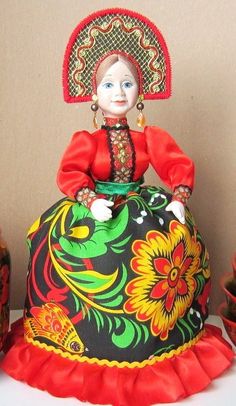 a mexican doll sitting on top of a table