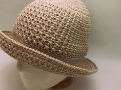 Crochet hat women, Brim hat, summer crochet hat women's, cotton brim hat, women accessories, adult crochet hat,  hats & caps, on etsy Beige Crochet Cap Hat, Beige Yarn Crochet Bucket Hat, Beige Cotton Yarn Hat With Crochet, Beige Brimmed Yarn Hat, Beige Crochet Cotton Yarn Hat, Beige Crocheted Cotton Yarn Hat, Beige Crochet Sun Hat, Beige Hand-knitted Crochet Hat, Beige Crochet Hat One Size Fits Most